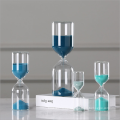 Sandglas High Borosilicate Glass Blue Hourglass Timer